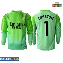 Real Madrid Thibaut Courtois #1 Torwart Auswärtstrikot 2025-26 Langarm